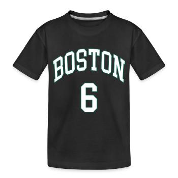 Boston 6 - T-shirt bio Premium Enfant - noir - Devant