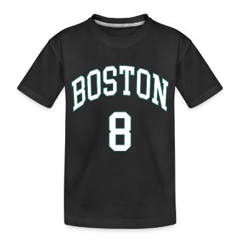 Boston 8 - T-shirt bio Premium Enfant - noir - Devant