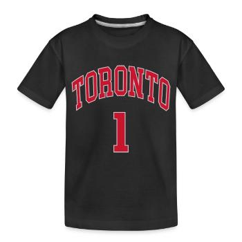 Toronto 1 - T-shirt bio Premium Enfant - noir - Devant
