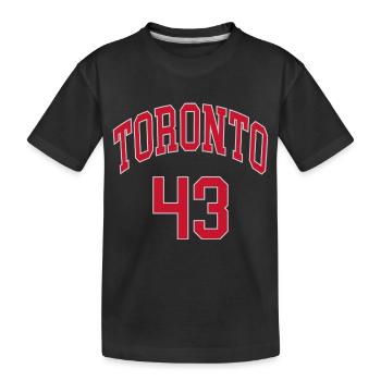 Toronto 43 - T-shirt bio Premium Enfant - noir - Devant