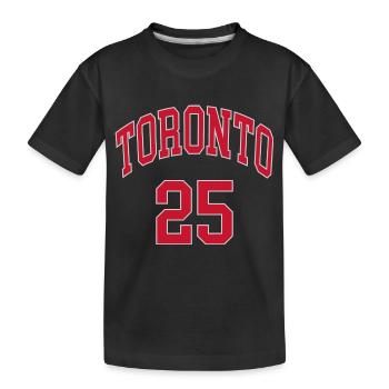 Toronto 25 - T-shirt bio Premium Enfant - noir - Devant