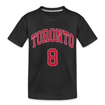 Toronto 8 - T-shirt bio Premium Enfant - noir - Devant