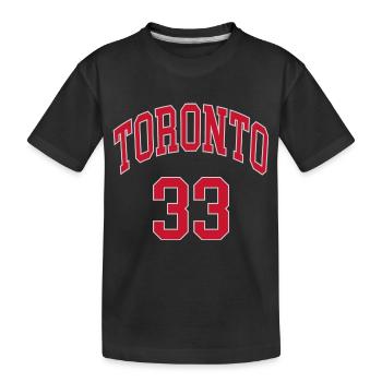 Toronto 33 - T-shirt bio Premium Enfant - noir - Devant