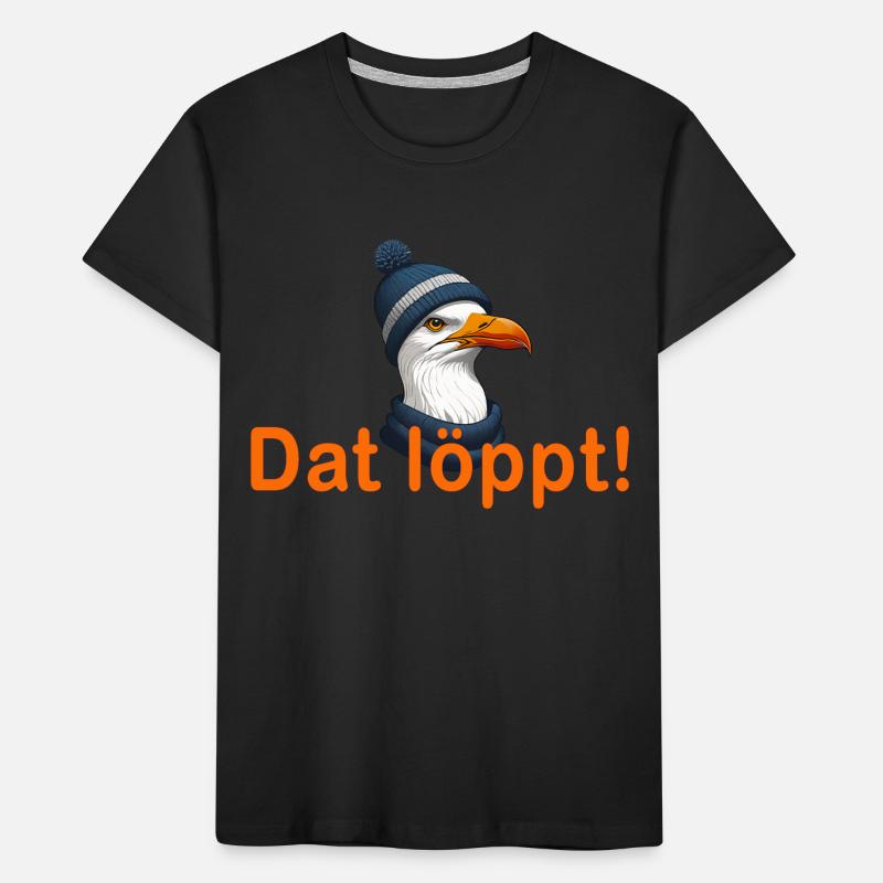 Dat löppt! Kids' Premium Organic T-Shirt