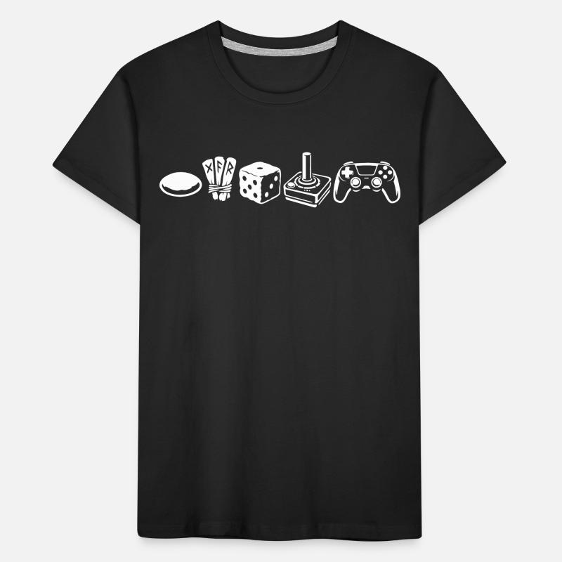 Controller Evolution | Gamer Kinder Premium Bio T-Shirt