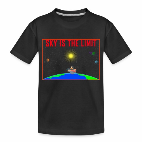 Sky is the limit - Kids' Premium Organic T-Shirt