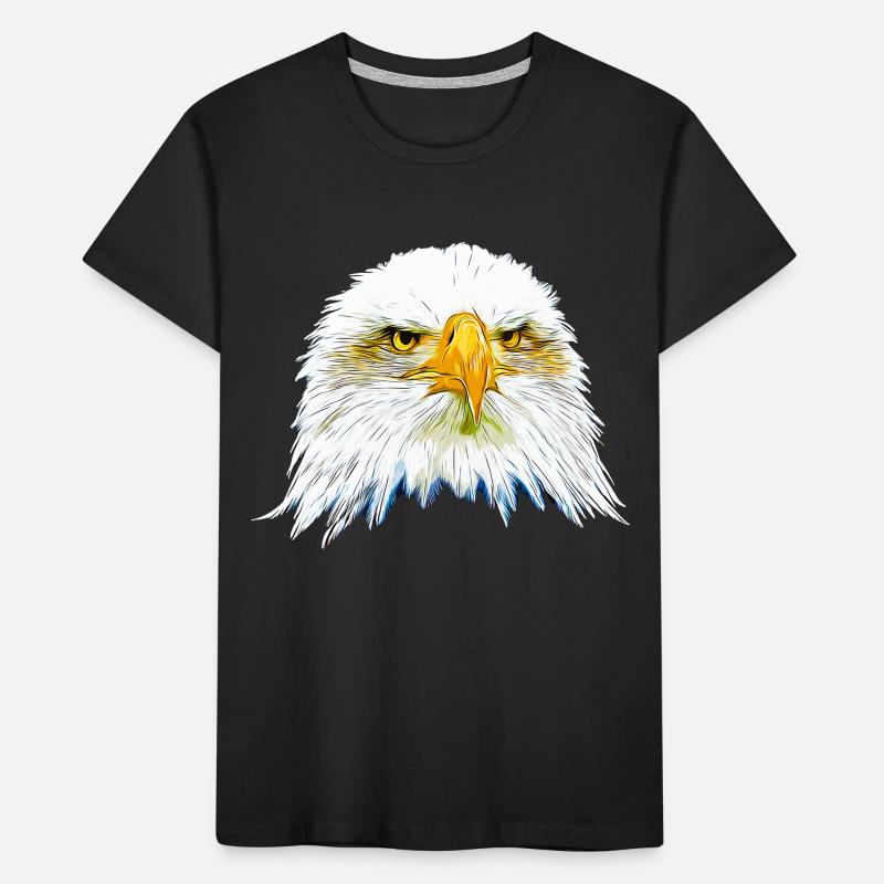 gxp eagle bald eagle vector art Kids' Premium Organic T-Shirt