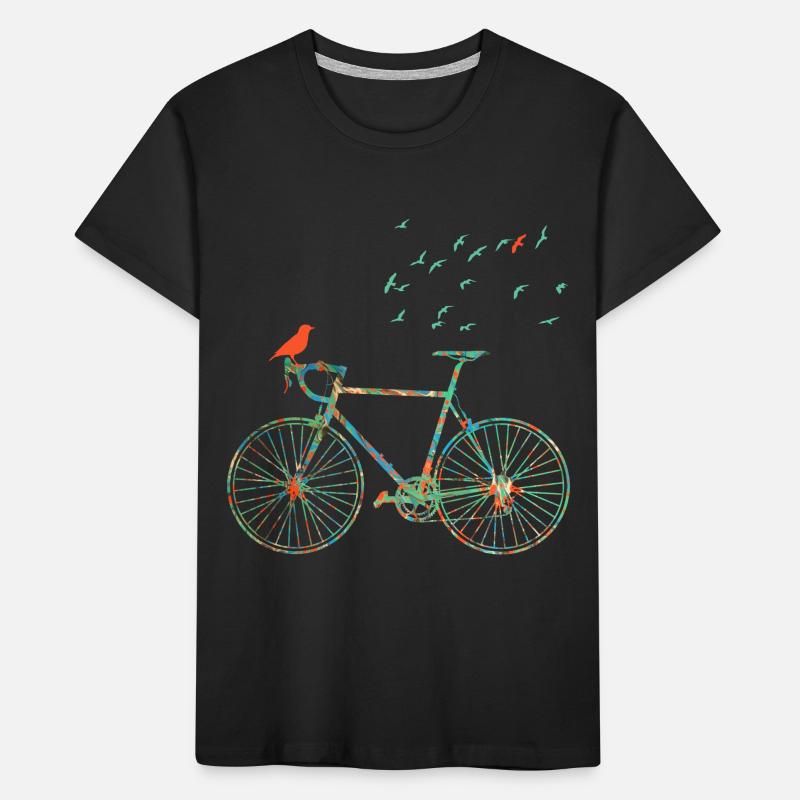 vélo e 4 T-shirt bio Premium Enfant