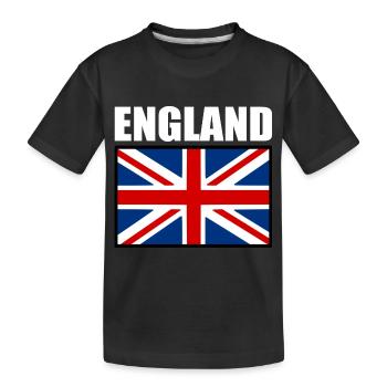 angleterre - T-shirt bio Premium Enfant - noir - Devant