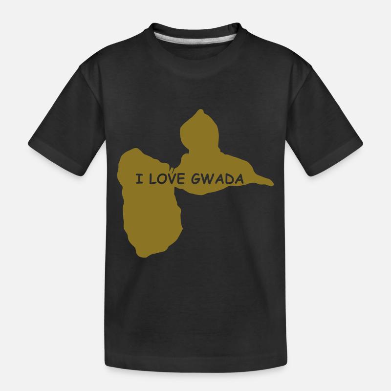 gwada_971 - T-shirt bio Premium Enfant - noir