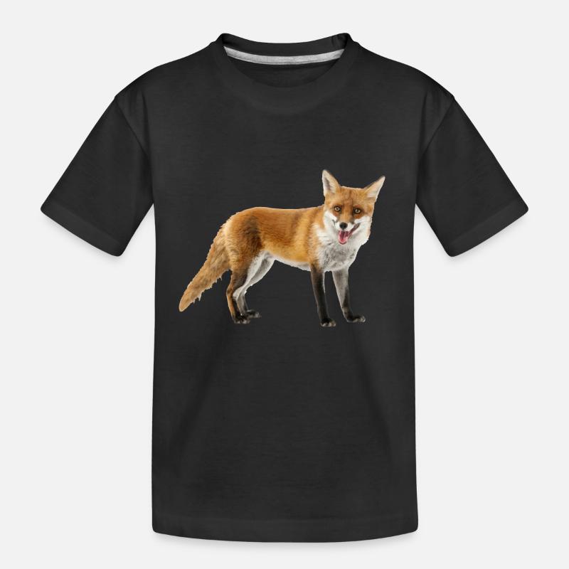 Renard - T-shirt bio Premium Enfant - noir