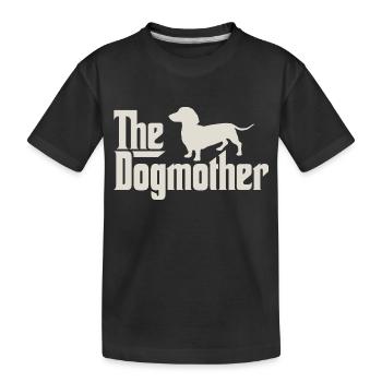 Le Dogmother - Teckel, Teckel, Teckel - T-shirt bio Premium Enfant - noir - Devant