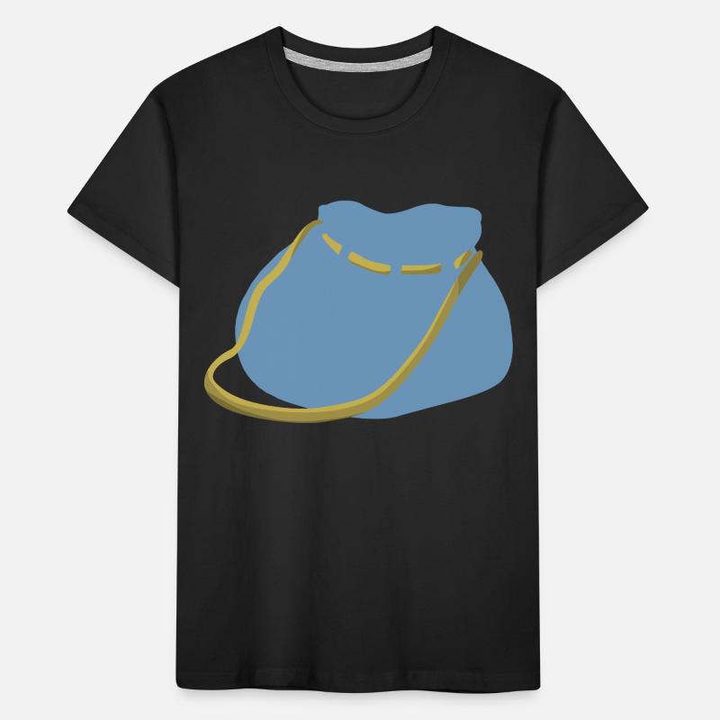 backpack suitcase backpack bag briefcase131 Kids' Premium Organic T-Shirt