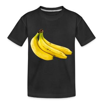 Banane - T-shirt bio Premium Enfant - noir - Devant