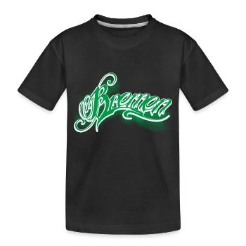 Brême - T-shirt bio Premium Enfant - noir - Devant