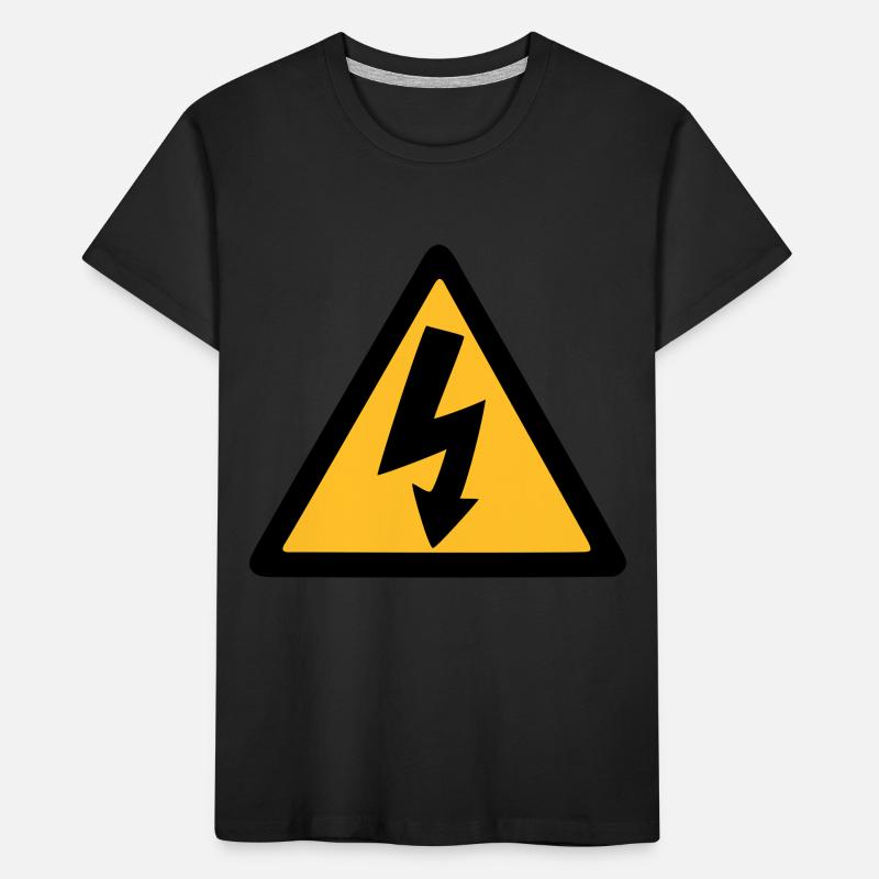 lightning thunder Kids' Premium Organic T-Shirt