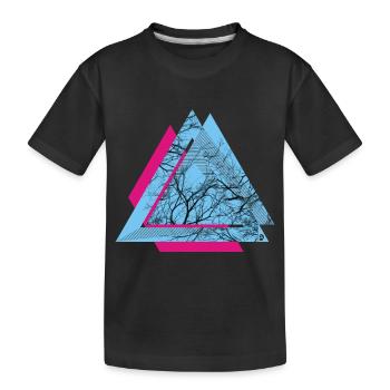 AD Triangle - T-shirt bio Premium Enfant - noir - Devant