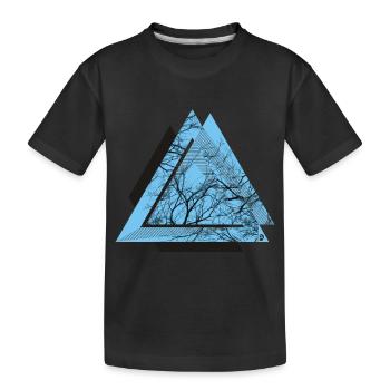 AD Triangle Black - T-shirt bio Premium Enfant - noir - Devant
