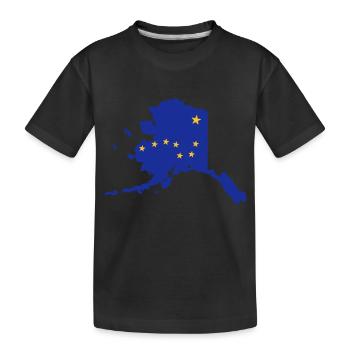 Alaska - T-shirt bio Premium Enfant - noir - Devant