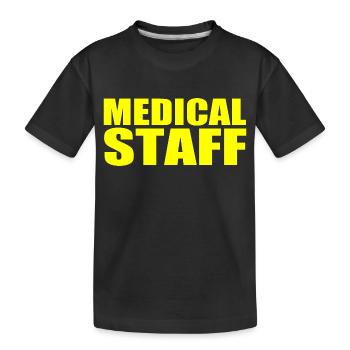 Personnel médical - T-shirt bio Premium Enfant - noir - Devant