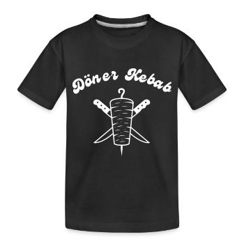 Doner kebab - T-shirt bio Premium Enfant - noir - Devant