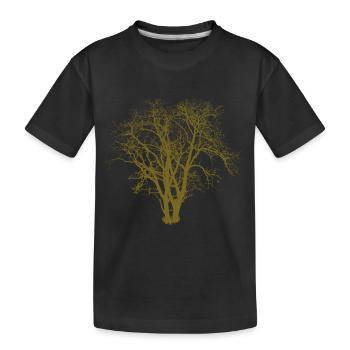 Arbre - T-shirt bio Premium Enfant - noir - Devant
