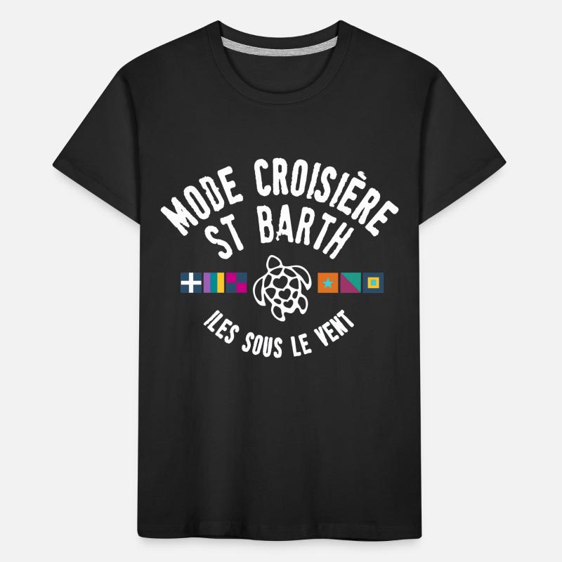 Mode Croisière St Barth T-shirt bio Premium Enfant