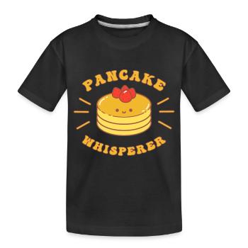 Crêpe - T-shirt bio Premium Enfant - noir - Devant