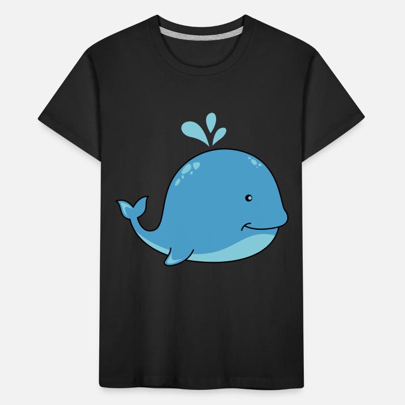 Baleine douce T-shirt bio Premium Enfant