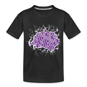 analyst anonymous hacker encrypt but i do - Kinder Premium Bio T-Shirt - Schwarz - Vorne