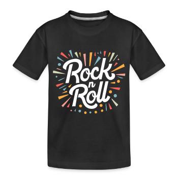 Rock n Roll - T-shirt bio Premium Enfant - noir - Devant