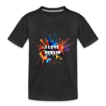 J’AIME BERLIN - T-shirt bio Premium Enfant - noir - Devant