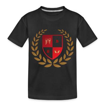 Ange et Demon - T-shirt bio Premium Enfant - noir - Devant