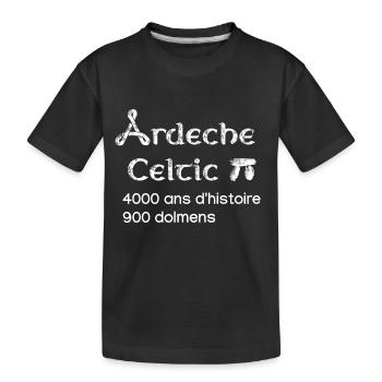 Ardeche celtic 3 - T-shirt bio Premium Enfant - noir - Devant