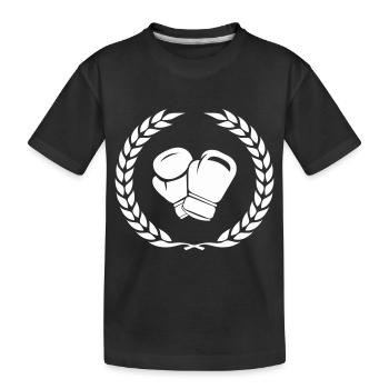 Boxe 1 - T-shirt bio Premium Enfant - noir - Devant