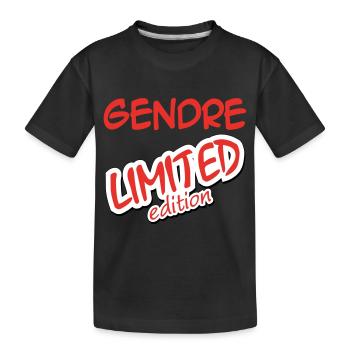 GENDRE LIMITED EDITION - T-shirt bio Premium Enfant - noir - Devant