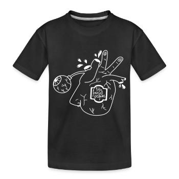 Parfum organique - T-shirt bio Premium Enfant - noir - Devant