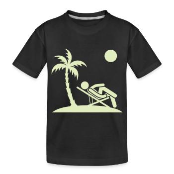 holiday chill - Kinder Premium Bio T-Shirt - Schwarz - Vorne