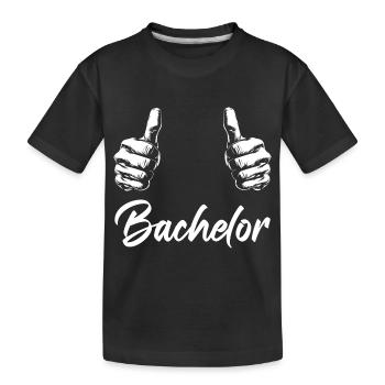 Enterrement de vie de garçon, marié, enterrement de vie - T-shirt bio Premium Enfant - noir - Devant