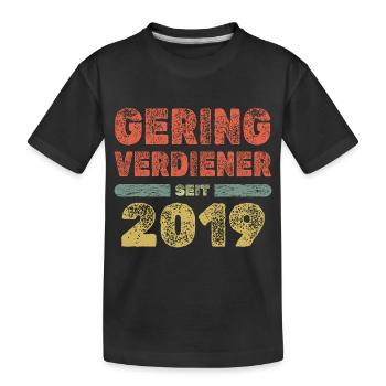 Ruling 2019 - Kids' Premium Organic T-Shirt - black - Front