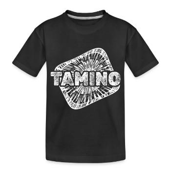 Tamino as birth - Kids' Premium Organic T-Shirt - black - Front