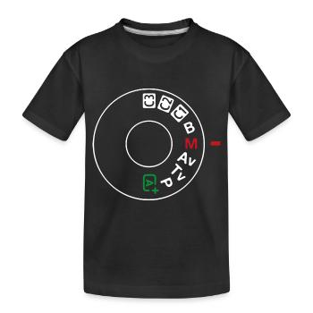 Canon Dialler - Kinder Premium Bio T-Shirt - Schwarz - Vorne