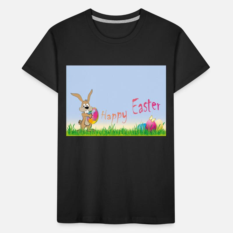 Happy easter Kids' Premium Organic T-Shirt
