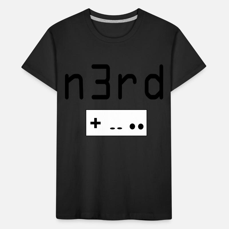Nerd Kids' Premium Organic T-Shirt