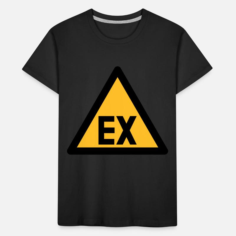 Symbole de danger - danger d'explosion (2 T-shirt bio Premium Enfant