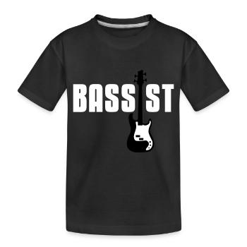 bassist - T-shirt bio Premium Enfant - noir - Devant