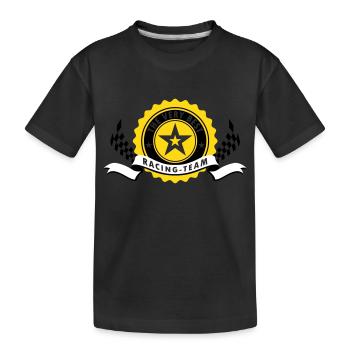 RACING TEAM - T-shirt bio Premium Enfant - noir - Devant