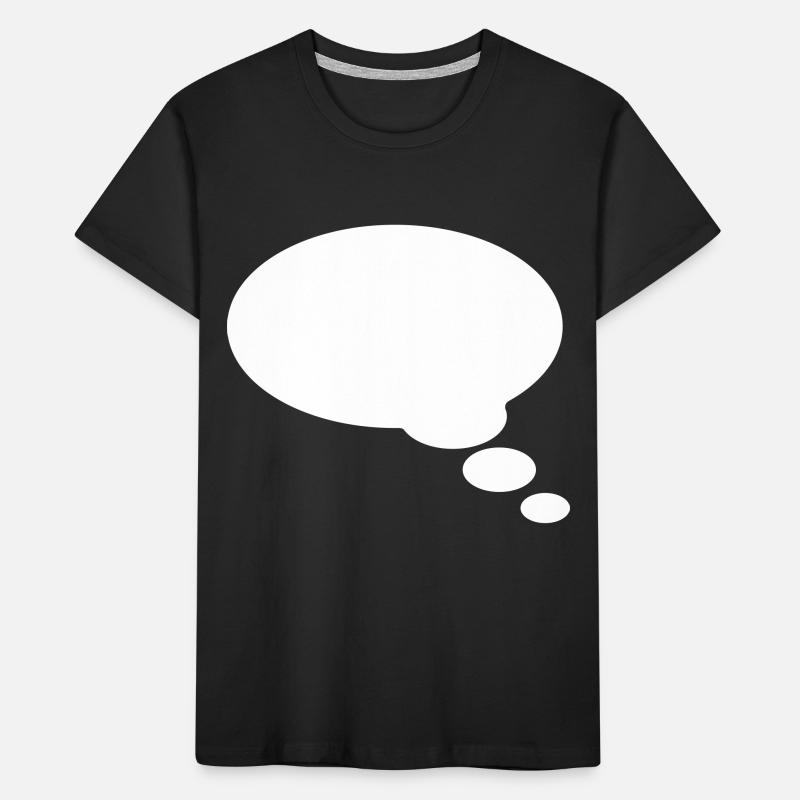 Comic bubble, your text, template, speechbubble, Kids' Premium Organic T-Shirt