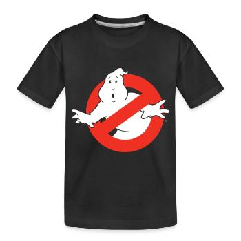 SOS Fantômes Logo - T-shirt bio Premium Enfant - noir - Devant