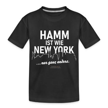 Hamm - Kinder Premium Bio T-Shirt - Schwarz - Vorne